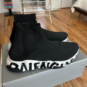 Balenciaga Speed Knit Graffiti Sneaker